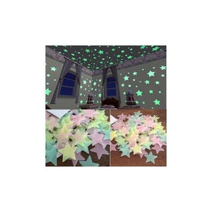 Etoiles Lumineuses Glow in the dark  Pack 100 pcs